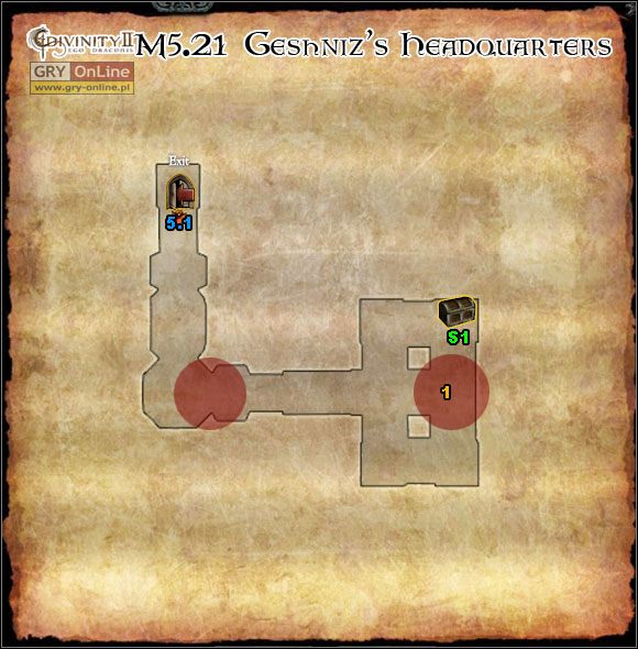 1 - M5.21 Geshnizs Headquarters | Mapy | Divinity II Ego Draconis - Divinity II: Ego Draconis - poradniki