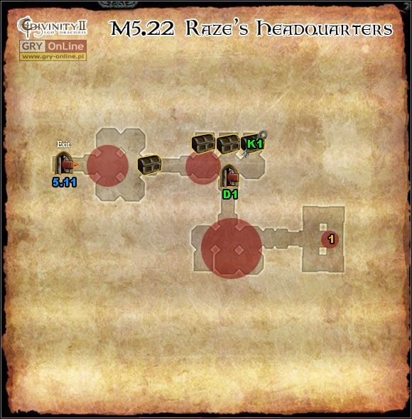 1 - M5.22 Razes Headquarters | Mapy | Divinity II Ego Draconis - Divinity II: Ego Draconis - poradniki
