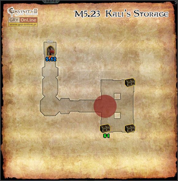 S1 Złota skrzynia - M5.23 Kalis Storage | Mapy | Divinity II Ego Draconis - Divinity II: Ego Draconis - poradniki