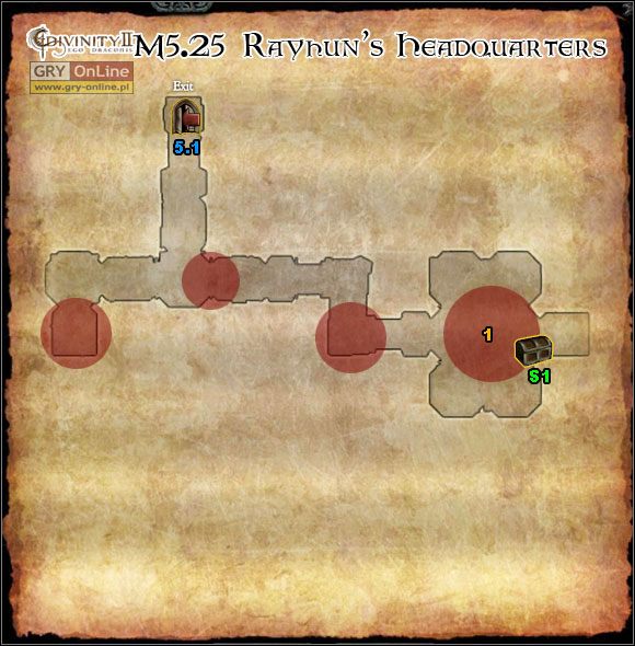 1 - M5.25 Rayhuns Headquarters | Mapy | Divinity II Ego Draconis - Divinity II: Ego Draconis - poradniki