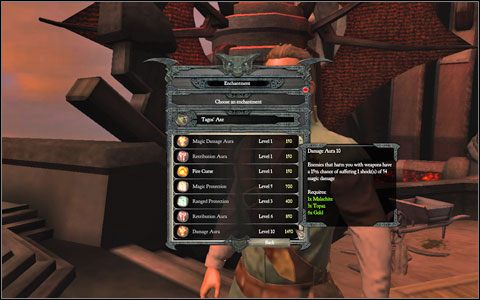 Ekran zaklinania przedmiotów - Podstawy | Zaklęcia | Divinity II Ego Draconis - Divinity II: Ego Draconis - poradniki