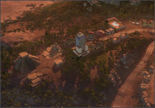 Kiedy uzbierasz trochę grosza wybuduj na południu port turystyczny, a następnie zacznij rozwijać bazę turystyczną w okolicach piramidy - Rozdział 5 - Zatoka piratów | Opis przejścia | Tropico 3 - Tropico 3 - poradnik do gry