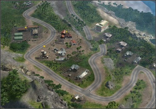 Na wzgórzu postaw kilka farm cukru (obrazek powyżej) , które zapewnią ci surowiec niezbędny do produkcji alkoholu na eksport - Rozdział 7 - Reformy | Opis przejścia | Tropico 3 - Tropico 3 - poradnik do gry