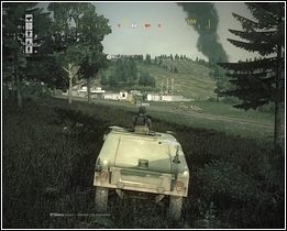 Pierwsze zadanie polega na eliminacji grup AT umiejscowionych przy wjeździe do bazy przeładunkowej - Trumpets Sound | Kampania | Operation Flashpoint Dragon Rising - Operation Flashpoint: Dragon Rising - poradnik do gry