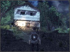 Po wyjściu ze świątyni podchodzimy do skalnej półki na przeciwko i wspinamy się nań - Wyspa Faranga | Rozdział 1 | Solucja Risen - Risen - poradnik do gry