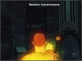 Przechodzimy do pomieszczenia (#4 ) i z pomocą kuli telekinezy popychamy przełącznik nad drzwiami - Wulkaniczna Twierdza - (3) | Rozdział 1 | Solucja Risen - Risen - poradnik do gry