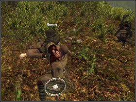 Sirius (#1 )siedzi przy ognisku na farmie Severina (M1 - Wulkaniczna Twierdza - (4) | Rozdział 1 | Solucja Risen - Risen - poradnik do gry