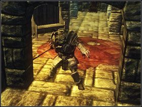 Vitus (#4 ) zleca nam pozbycie się przywódcy najeźdźców przebywającego na środku cmentarnej krypty - Wyspa Faranga (1) | Rozdział 3 | Solucja Risen - Risen - poradnik do gry