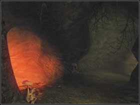 Główny korytarz doprowadza nas do przejścia między fioletowymi kryształami - Wyspa Faranga (5) | Rozdział 4 | Solucja Risen - Risen - poradnik do gry