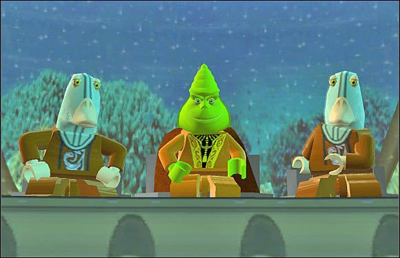 Uwaga: Jest to jeden z poziomów, na których trudno jest osiągnąć True Jedi Status - Chapter 2 - Invasion on Naboo - Story Mode - Episode 1 - LEGO Star Wars: The Complete Saga - poradnik do gry