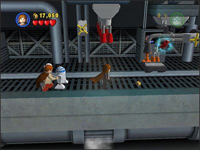 Dojdziesz do korytarza pełnego zaworów - Chapter 2 - Chancellor in Peril - Story Mode - Episode 3 - LEGO Star Wars: The Complete Saga - poradnik do gry