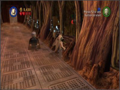 W jednej z wnęk z prawej strony pierwszego korytarza - Chapter 3 - Droid Factory - Free Play - Episode 2 - LEGO Star Wars: The Complete Saga - poradnik do gry