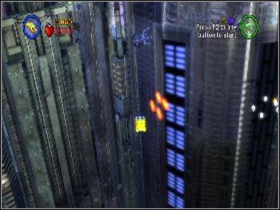 W pierwszej części miasta znajduje się pięć działek, które cię ostrzeliwują - Chapter 1 - Bounty Hunter Pursuit - Free Play - Episode 2 - LEGO Star Wars: The Complete Saga - poradnik do gry