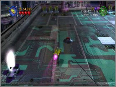 W zamkniętej lokacji, z której musisz się wydostać, zniszcz wszystkie czerwone punkty na ziemi - Chapter 1 - Bounty Hunter Pursuit - Free Play - Episode 2 - LEGO Star Wars: The Complete Saga - poradnik do gry