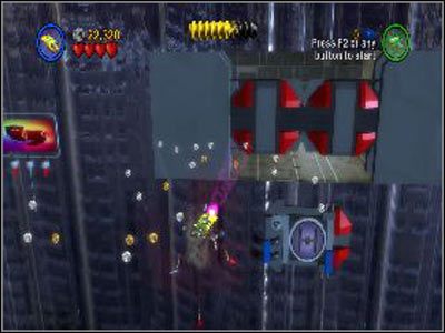 W drugiej części miasta skieruj się od razu w prawo, gdzie jest kolejny hangar myśliwców TIE - Chapter 1 - Bounty Hunter Pursuit - Free Play - Episode 2 - LEGO Star Wars: The Complete Saga - poradnik do gry