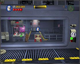 W pomieszczeniu na lewo od centrum dowodzenia bunkra zniszcz właz tuż obok panelu dla szturmowców - Chapter 4 - The Battle of Endor - Free Play - Episode 6 - LEGO Star Wars: The Complete Saga - poradnik do gry