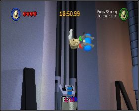 Na pierwszym korytarzu skręć w prawo, wejdź do pomieszczenia i zwróć uwagę na platformę z lewej - Chapter 1 - Negotiations - Challenges - Episode 1 - LEGO Star Wars: The Complete Saga - poradnik do gry