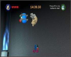 W pomieszczeniu z szybem wentylacyjnym, prowadzącym do hangaru samolotów - Chapter 1 - Negotiations - Challenges - Episode 1 - LEGO Star Wars: The Complete Saga - poradnik do gry