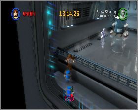 W pierwszej części hangaru w lewym dolnym narożniku - Chapter 1 - Negotiations - Challenges - Episode 1 - LEGO Star Wars: The Complete Saga - poradnik do gry