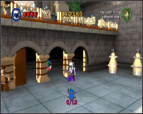 Na początku etapu zniszcz drugie drzwi od prawej - Chapter 3 - Escape from Naboo - Challenges - Episode 1 - LEGO Star Wars: The Complete Saga - poradnik do gry