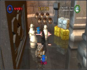 Ostatni z nich znajduje się w hangarze - Chapter 5 - Retake Theed Palace - Challenges - Episode 1 - LEGO Star Wars: The Complete Saga - poradnik do gry