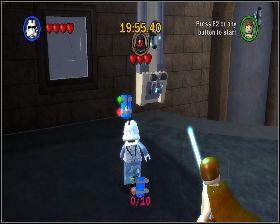 W pierwszym pomieszczeniu z lewej strony - Chapter 6 - Darth Maul - Challenges - Episode 1 - LEGO Star Wars: The Complete Saga - poradnik do gry