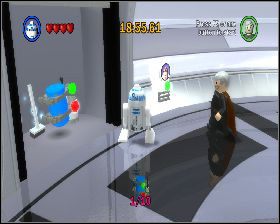 Po wejściu do bazy udaj się w stronę składu na szczotki, który znajduje się w okrągłym korytarzu - Chapter 2 - Discovery on Kamino - Challenges - Episode 2 - LEGO Star Wars: The Complete Saga - poradnik do gry