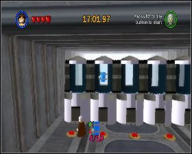 W tym samym pomieszczeniu udaj się do centralnej części z tubami - Chapter 2 - Discovery on Kamino - Challenges - Episode 2 - LEGO Star Wars: The Complete Saga - poradnik do gry