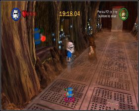 W jednej z wnęk z lewej, w pierwszym korytarzu - Chapter 3 - Droid Factory - Challenges - Episode 2 - LEGO Star Wars: The Complete Saga - poradnik do gry