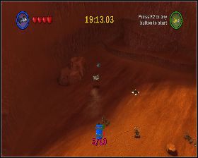 Za przejściem TIE, na lewo od dużej dziury - Chapter 5 - Gunship Cavalry - Challenges - Episode 2 - LEGO Star Wars: The Complete Saga - poradnik do gry