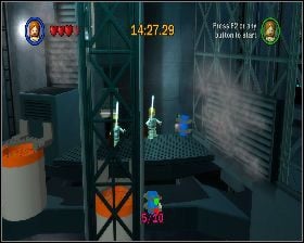 W tym samym pomieszczeniu, tylko z prawej strony za windą - Chapter 2 - Chancellor in Peril - Challenges - Episode 3 - LEGO Star Wars: The Complete Saga - poradnik do gry