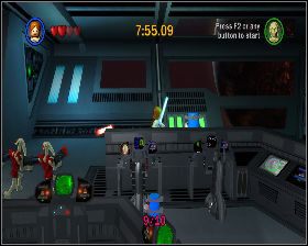 W ostatniej sali, za panelem z lewej strony - Chapter 2 - Chancellor in Peril - Challenges - Episode 3 - LEGO Star Wars: The Complete Saga - poradnik do gry