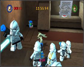 W ostatnim pomieszczeniu skieruj się do górnego, lewego narożnika - Chapter 5 - Ruin of the Jedi - Challenges - Episode 3 - LEGO Star Wars: The Complete Saga - poradnik do gry