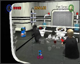 W pierwszym pomieszczeniu z lewej strony - Chapter 1 - Secret Plans - Challenges - Episode 4 - LEGO Star Wars: The Complete Saga - poradnik do gry