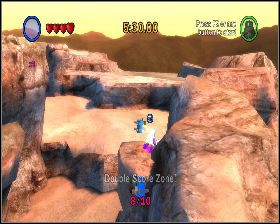 W miejscu z dwoma pompami ssącymi - Chapter 2 - Through the Jundland Wastes - Challenges - Episode 4 - LEGO Star Wars: The Complete Saga - poradnik do gry