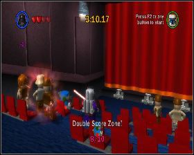 W kinie między siedzeniami z lewej - Chapter 3 - Mos Eisley Spaceport - Challenges - Episode 4 - LEGO Star Wars: The Complete Saga - poradnik do gry