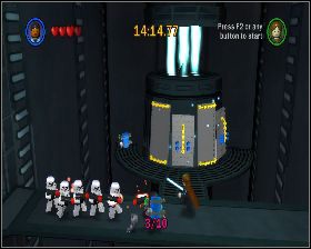 Wróć na korytarz biegnący do generatora - Chapter 4 - Rescue The Princess - Challenges - Episode 4 - LEGO Star Wars: The Complete Saga - poradnik do gry