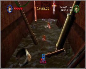 Pod wodą, na środku pierwszego pomieszczenia - Chapter 5 - Death Star Escape - Challenges - Episode 4 - LEGO Star Wars: The Complete Saga - poradnik do gry