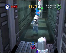 W lokacji z ogromną przepaścią po środku - Chapter 5 - Death Star Escape - Challenges - Episode 4 - LEGO Star Wars: The Complete Saga - poradnik do gry