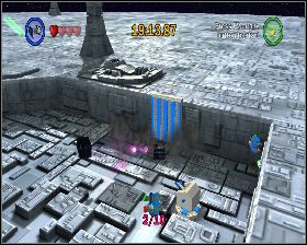 Przy pierwszej barierze, skieruj się do dolnego narożnika z prawej - Chapter 6 - Rebel Attack - Challenges - Episode 4 - LEGO Star Wars: The Complete Saga - poradnik do gry