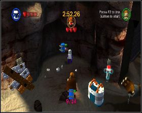 W sali z potworem, we wnęce na lewo od drzwi - Chapter 1 - Jabba's Palace - Challenges - Episode 6 - LEGO Star Wars: The Complete Saga - poradnik do gry