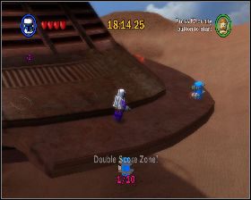 Z prawej strony głównego statku - Chapter 2 - The Great Pit of Carkoon - Challenges - Episode 6 - LEGO Star Wars: The Complete Saga - poradnik do gry