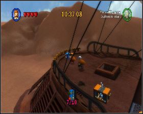 Na pokładzie statku z lewej strony - Chapter 2 - The Great Pit of Carkoon - Challenges - Episode 6 - LEGO Star Wars: The Complete Saga - poradnik do gry