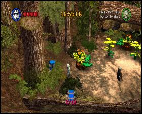 W pierwszej lokacji z lewej strony - Chapter 3 - Speeder Showdown - Challenges - Episode 6 - LEGO Star Wars: The Complete Saga - poradnik do gry