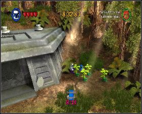 W kwiatkach na prawo od bunkra - Chapter 4 - The Battle of Endor - Challenges - Episode 6 - LEGO Star Wars: The Complete Saga - poradnik do gry