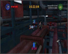 W drugiej lokacji za wieżyczką z lewej - Chapter 6 - Into the Death Star - Challenges - Episode 6 - LEGO Star Wars: The Complete Saga - poradnik do gry