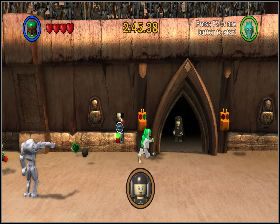 Idź w prawo. Luminara jest za kratą, którą aktywujesz Boba Fettem. - Bounty Hunter Missions - Dodatki - LEGO Star Wars: The Complete Saga - poradnik do gry