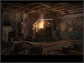 Znajdujesz się w piwnicy zakładu fotograficznego, w którym wysiadło światło - Rozdział pierwszy (1) | Opis przejścia Black Mirror II - Black Mirror II - poradnik do gry