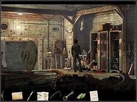 Przez drzwi po prawej możesz wrócić do znanego sobie pomieszczenia, wystarczy tylko wcisnąć przycisk (5) - Rozdział trzeci (4) | Opis przejścia Black Mirror II - Black Mirror II - poradnik do gry