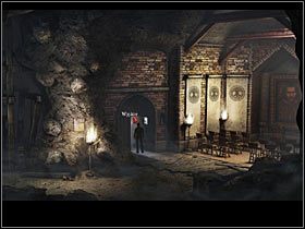 Przymocuj jeden jego koniec do żelaznej kraty (3), drugi do wagonika - Rozdział trzeci (4) | Opis przejścia Black Mirror II - Black Mirror II - poradnik do gry